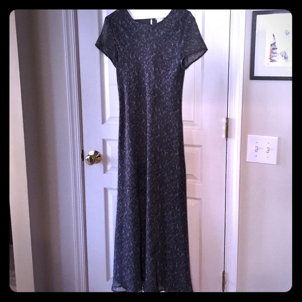 Beautiful silky LOFT dress. So comfortable, elegant and fits beautifully!